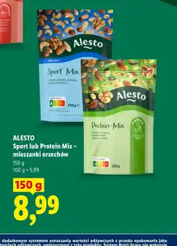 Lidl Mieszanka orzechów Alesto oferta