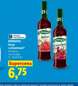 Lidl Syrop Herbapol oferta