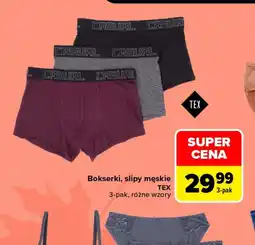 Carrefour Bokserki męskie TEX oferta