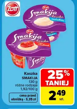 Carrefour Market Kaszka Smakija oferta