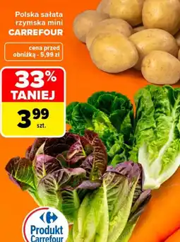 Carrefour Market Sałata rzymska Carrefour oferta