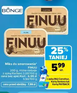 Carrefour Miks tłuszczowy Finuu oferta