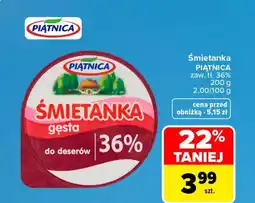 Carrefour Market Śmietanka Piątnica oferta