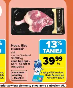 Carrefour Market Noga z kaczki Carrefour oferta