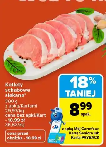 Carrefour Market Kotlety schabowe Carrefour oferta