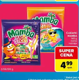 Carrefour Express Cukierki Mamba oferta