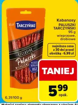 Carrefour Express Kabanosy Tarczyński oferta