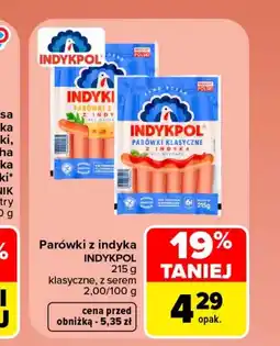 Carrefour Market Parówki Indykpol oferta