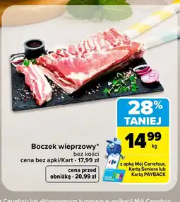 Carrefour Market Boczek bez kości Carrefour oferta