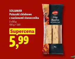 Lidl Paluszki chlebowe Sol&Mar oferta
