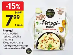 Intermarche Pierogi ruskie z cebulką smażoną oferta