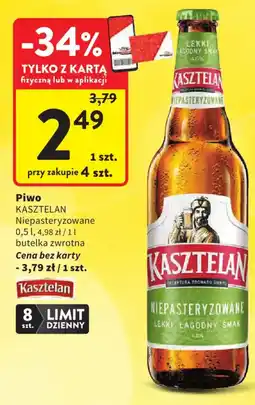 Intermarche Piwo Kasztelan Niepasteryzowane oferta