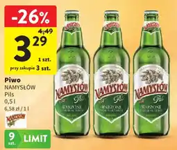 Intermarche Piwo NAMYSŁÓW Pils oferta