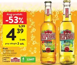 Intermarche Piwo DESPERADOS wybrane rodzaje oferta