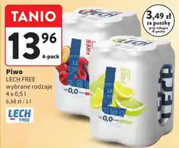 Intermarche Piwo LECH FREE oferta