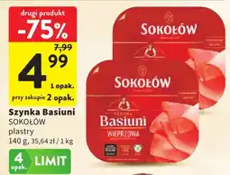 Intermarche Szyinka basiuni sokołów oferta