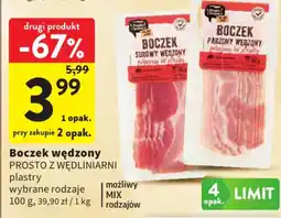 Intermarche Boczek wędzony oferta