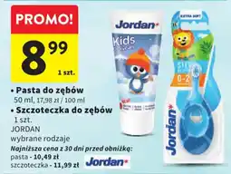 Intermarche Pasta do zębów Jordan Kids oferta