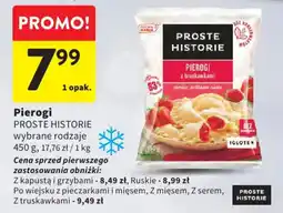Intermarche Pierogi z truskawkami oferta