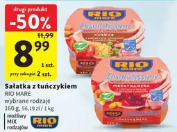 Intermarche Sałatka z tuńczykiem RIO MARE oferta