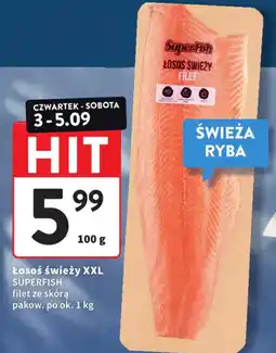 Intermarche Łosoś świeży XXL SUPERFISH oferta