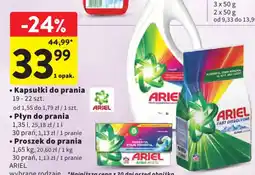 Intermarche Kapsułki do prania Ariel oferta