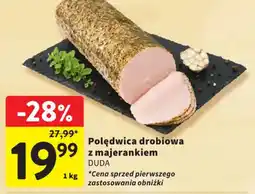 Intermarche Polędwica drobiowa z majerankiem DUDA oferta