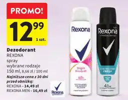 Intermarche Dezodorant Rexona spray oferta