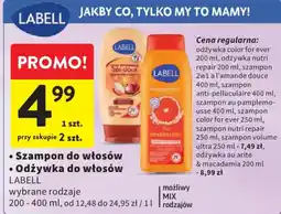 Intermarche Szampon do włosów Odżywka do włosów LABELL oferta