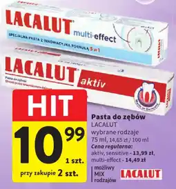 Intermarche Pasta do zębów LACALUT oferta