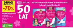 Intermarche Wkładki higieniczne Carefree oferta