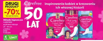 Intermarche Wkładki higieniczne Carefree oferta