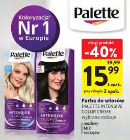 Intermarche Palette Farba do włosów INTENSIVE COLOR CREME oferta