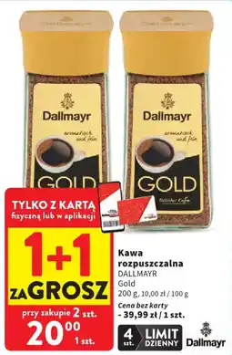 Intermarche Kawa rozpuszczalna DALLMAYR Gold oferta