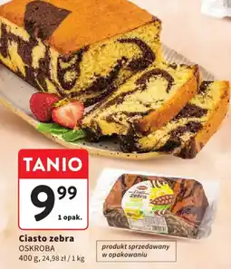 Intermarche Ciasto zebra OSKROBA oferta
