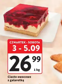 Intermarche Ciasto owocowe z galaretką oferta