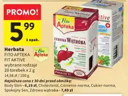 Intermarche Herbata FITO APTEKA FIT AKTIVE ZDROWA WĄTROBA oferta