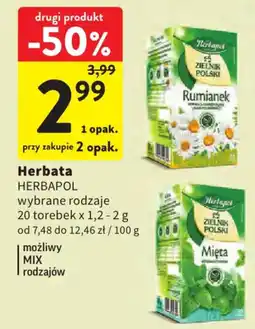 Intermarche Herbata HERBAPOL oferta