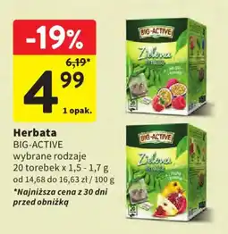 Intermarche Herbata BIG-ACTIVE oferta