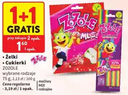 Intermarche Żelki Cukierki ZOZOLE oferta