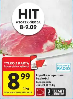 Intermarche Łopatka wieprzowa bez kości oferta