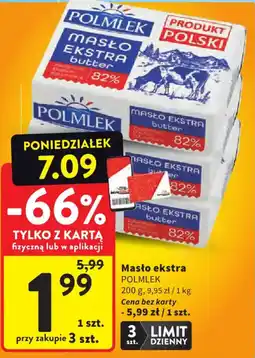 Intermarche Masło ekstra polmlek oferta