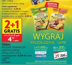 Intermarche Chipsy wiejskie ziemniaczki oferta