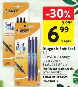 Intermarche Długopis Soft Feel BIC oferta