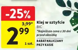 Intermarche Klej w sztyfcie BIC oferta