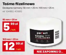 3W Taśma flizelinowa perfect oferta