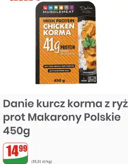 Dino Danie kurcz korma z ryż prot Makarony Polskie oferta