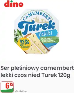 Dino Ser pleśniowy camembert lekki z czosnkiem niedźwiedzim Turek oferta