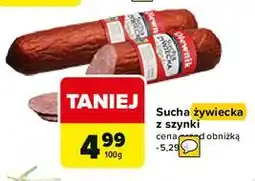 Carrefour Market Sucha żywiecka z szynki Olewnik oferta