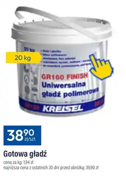 Bat Gotowa gładź GR160 FINISH Uniwersalna gładź polimerowa oferta